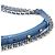Chanel Borsa a tracolla Gabrielle Hobo Small con catena e crossbody Blu - vista 18