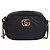 Gucci Mini borsa a tracolla Matelassé con catena Nero