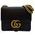 Gucci Borsa a Spalla Matelassé Flap Chain Black Nero