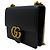 Gucci Borsa a Spalla Matelassé Flap Chain Black Nero - vista 3