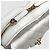 Chanel Borsa Heart Large in agnello bianco - vista 4