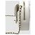 Chanel Borsa Heart Large in agnello bianco - vista 5