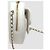 Chanel Borsa Heart Large in agnello bianco - vista 6
