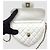Chanel Borsa Heart Large in agnello bianco - vista 7