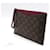 Louis Vuitton Pochette Palas Monogram con correa Castaño - vista 2