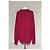 Balenciaga Strick mit geripptem Saum Rot - Ansicht 2