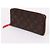 Louis Vuitton Cartera Larga para Mujer Monogram Clemence Zipper Negro - vista 2