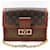 Louis Vuitton Borsa a tracolla Monogram Reverse Dolphin MM Marrone
