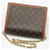 Louis Vuitton Borsa a tracolla Monogram Reverse Dolphin MM Marrone - vista 4