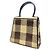 Salvatore Ferragamo Iconica borsa tote in rafia Gancini con manico e tracolla Marrone - vista 2