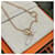 Hermès Collier Myong Black Rose Gold Noir  - vue 6