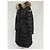 Moncler Chloé Damen Daunenlangmantel mit Fuchsfell Schwarz - Ansicht 3