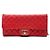 Chanel Clutch e borsa a tracolla in agnello con catena Rosso