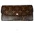 Louis Vuitton Emilie Long Wallet Schwarz
