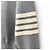 Thom Browne Diagonale Armbinde Milano Stitch Strick Grau Braun - Ansicht 7