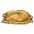 Bottega Veneta Sac bandoulière Dumpling en cuir caramel avec chaîne dorée Marron