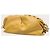 Bottega Veneta Sac bandoulière Dumpling en cuir caramel avec chaîne dorée Marron - vue 2