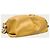 Bottega Veneta Sac bandoulière Dumpling en cuir caramel avec chaîne dorée Marron - vue 3