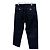 Prada Wide Leg Jeanshose mit Chevron-Muster Schwarz - Ansicht 4
