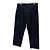 Prada Wide Leg Jeanshose mit Chevron-Muster Schwarz - Ansicht 6