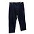 Prada Wide Leg Jeanshose mit Chevron-Muster Schwarz - Ansicht 7