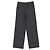 Hermès Graue Wollmischung Hose Größe Braun