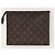 Louis Vuitton Beauty case in tela Monogram Marrone - vista 5