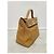 Hermès Borsa Kelly in Alligator Togo Swift Oro Caramello Marrone - vista 3