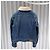 Tom Ford Giacca di denim blu con shearling Multicolore - vista 5