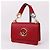 Fendi Borsa a Spalla Logo Can Eye Red Rosso - vista 4