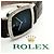 Rolex Cellini Cellini Herrenuhr aus Leder Weißgold Ombré Blau Zifferblatt Manuell - Ansicht 23