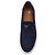 Giuseppe Zanotti Slip-on Conly String in scamosciato blu - vista 4