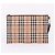 Burberry Vintage Check Fabric Strap Clutch Bag Brown - view 9