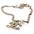 Chanel Bracciale CC Logo in cristallo Multicolore - vista 2