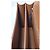 Burberry Borsa a tracolla in pelle marrone con logo TB - vista 10