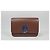 Burberry Borsa a tracolla in pelle marrone con logo TB - vista 2