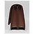 Burberry Borsa a tracolla in pelle marrone con logo TB - vista 4
