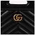 Gucci Mini borsa a tracolla con catena Matelassé Black Nero - vista 3
