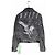 Off White Giacca di jeans bianca con logo da donna Marrone - vista 2