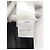Louis Vuitton Gonna in seta fluida bicolore bianco e nero a balze - vista 5