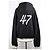 Dior Oversized Hoodie mit besticktem Logo Schwarz - Ansicht 2