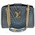 Louis Vuitton Borsa a tracolla New Wave in pelle nera - vista 2
