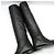 Prada Schwarze Cervone Lackleder-Stiefel - Ansicht 7