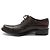 Prada Scarpe con lacci in pelle marrone da donna - vista 3