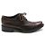 Prada Scarpe con lacci in pelle marrone da donna - vista 4