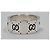 Gucci Anello largo in argento sterling con incisione del logo Adidas Trefoil Multicolore - vista 3