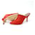 Hermès Mule in scamosciato Hermes Rosso  - vista 4