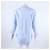16 Céline Celine Gestreiftes Langarmhemd Blau  - vista 3