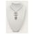 Chanel Collana a righe blu perla con logo CC - vista 2