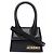 Jacquemus Mini borsa Le Chiquito con logo dorato Nero